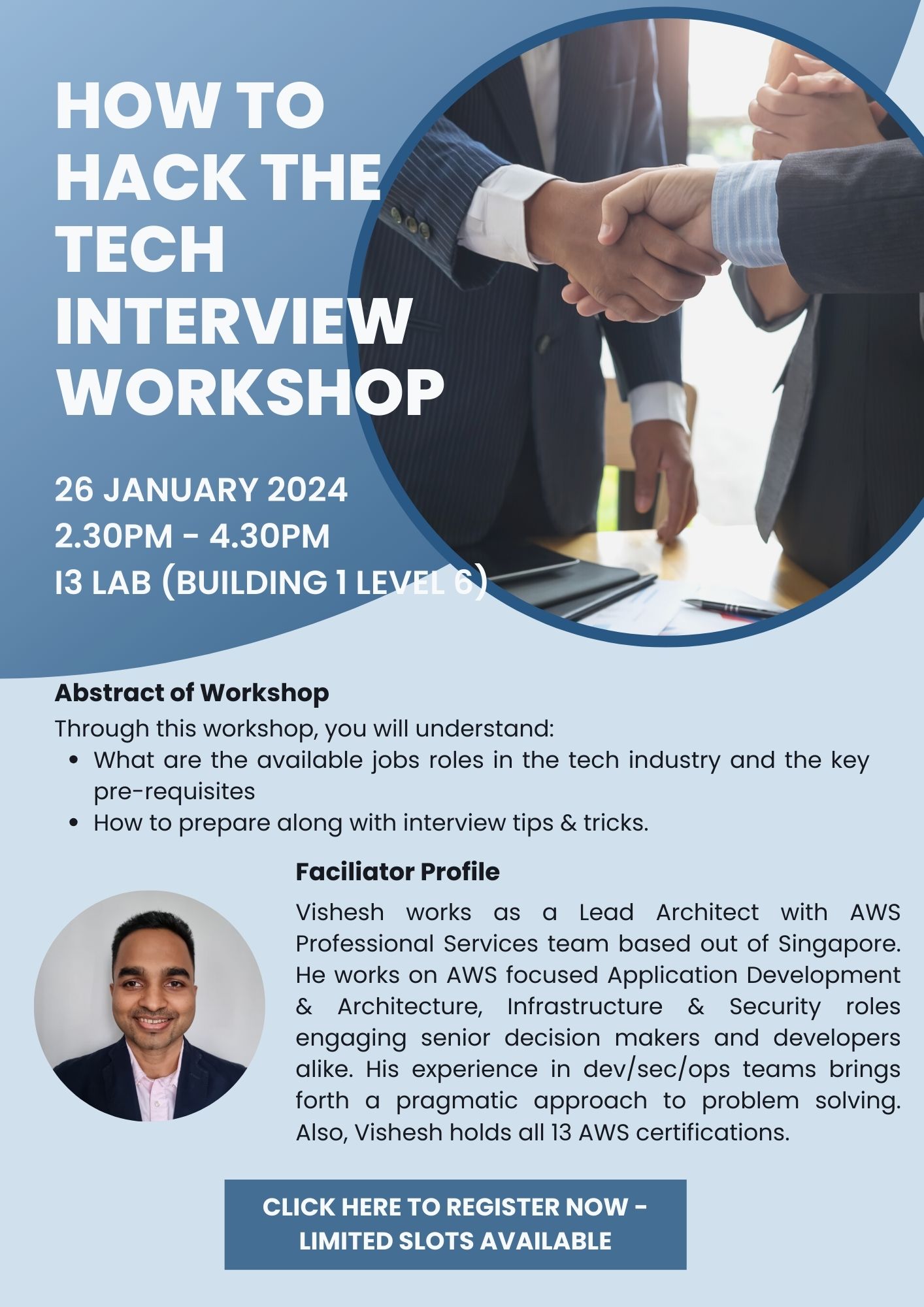 AWS Workshop - How to Hack the Tech Interview 2024