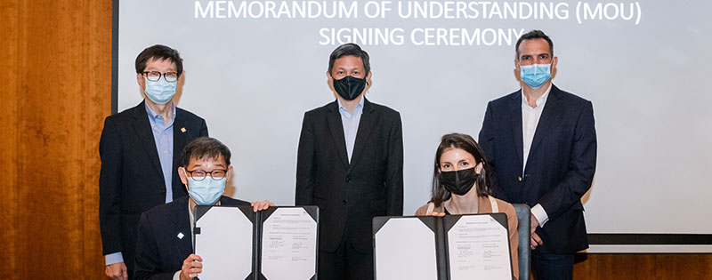 SUTD Signs MOU with James Dyson Foundation and Announcement of New MOE Scholarship