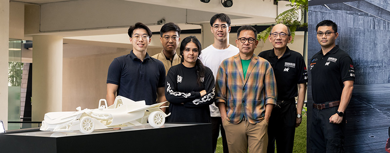 Electric Sports Car Designed and Built by Students From Singapore