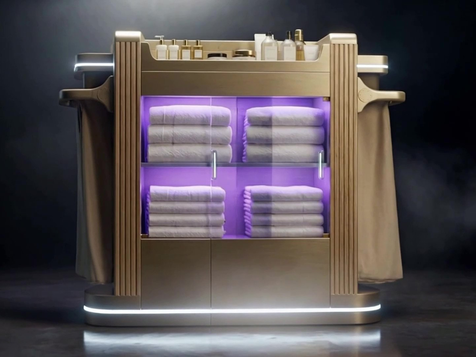Keeper - An Ergonomic Motorised Housekeeping Trolley