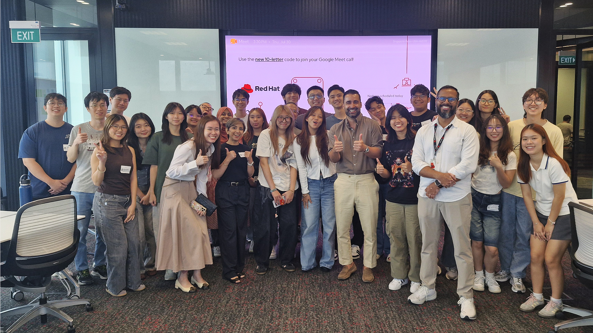 Industry Visit to Red Hat