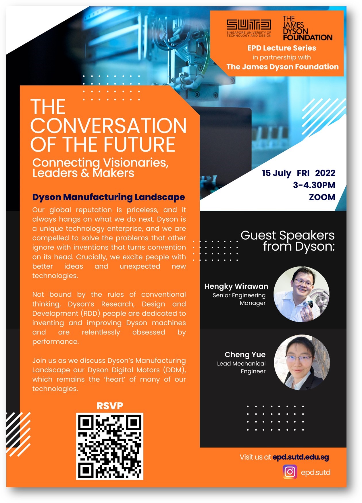Hengky Wirawan Cheng Yue Dyson Singapore Dyson Manufacturing Landscape