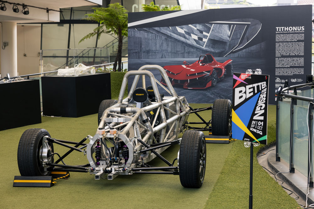 Electric Sports Car Designed and Built by Students From Singapore