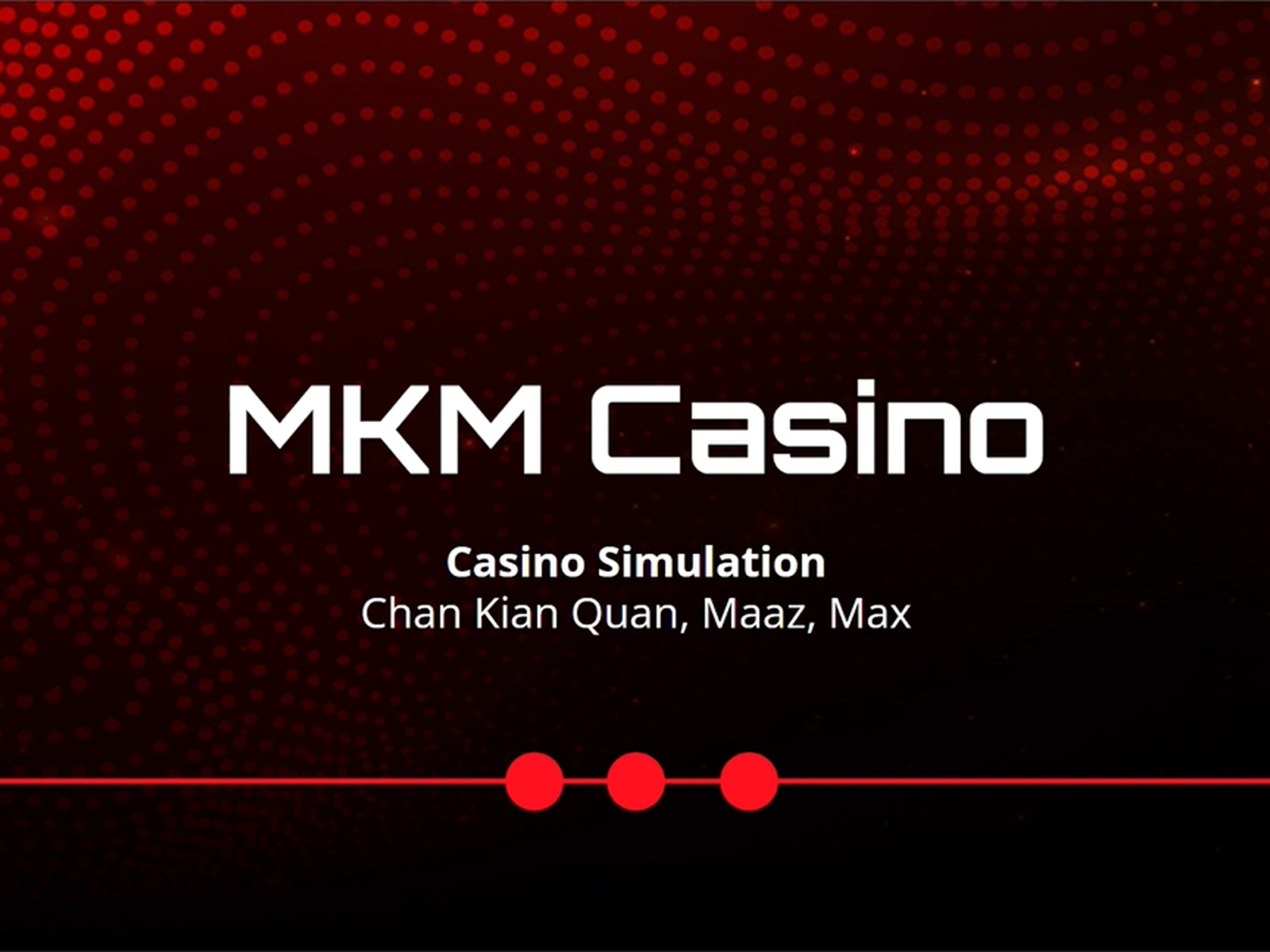 Casino Simulation
