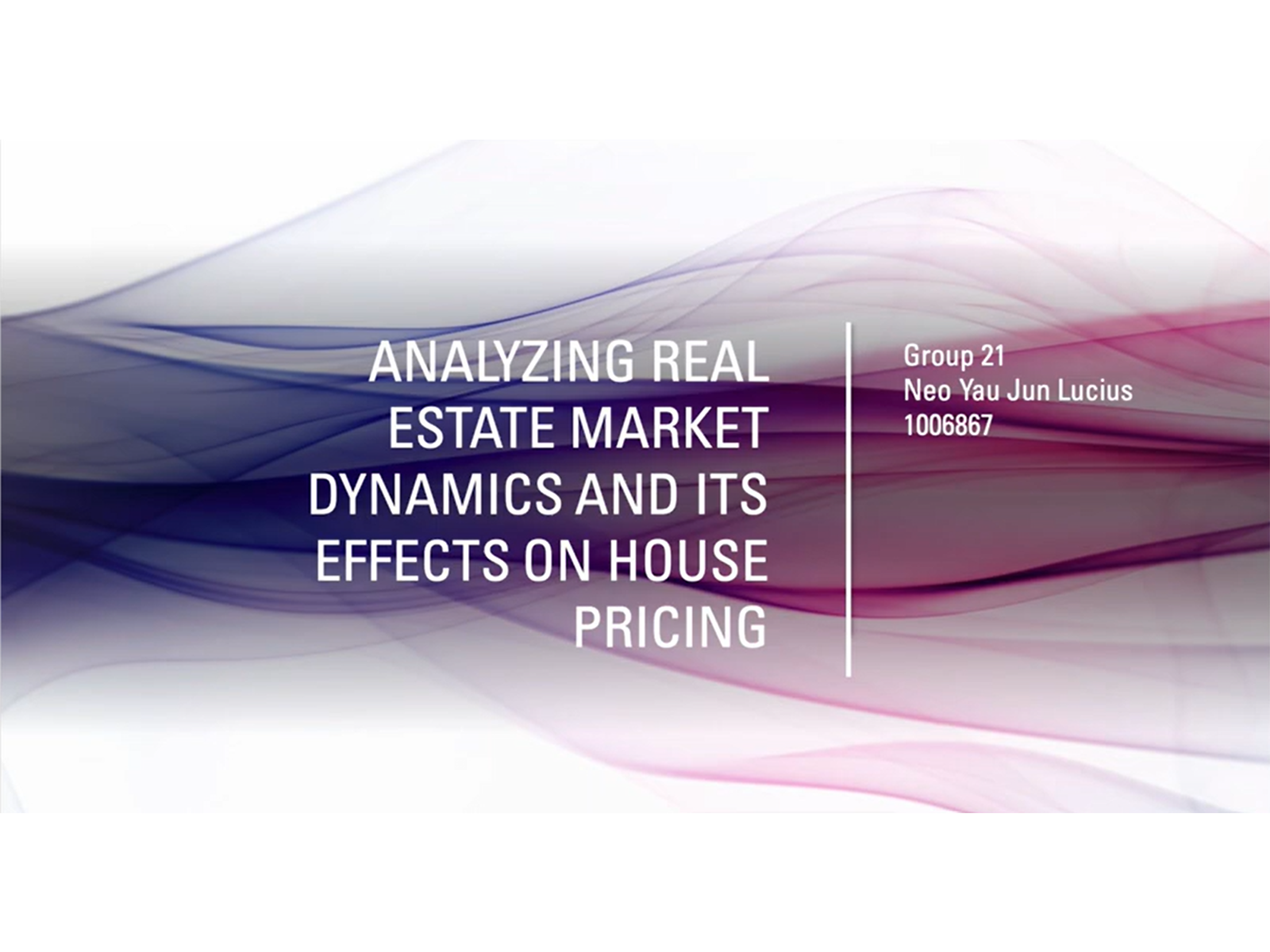 Analysing Stock Market Dynamics and Its Effects on Asset Pricing