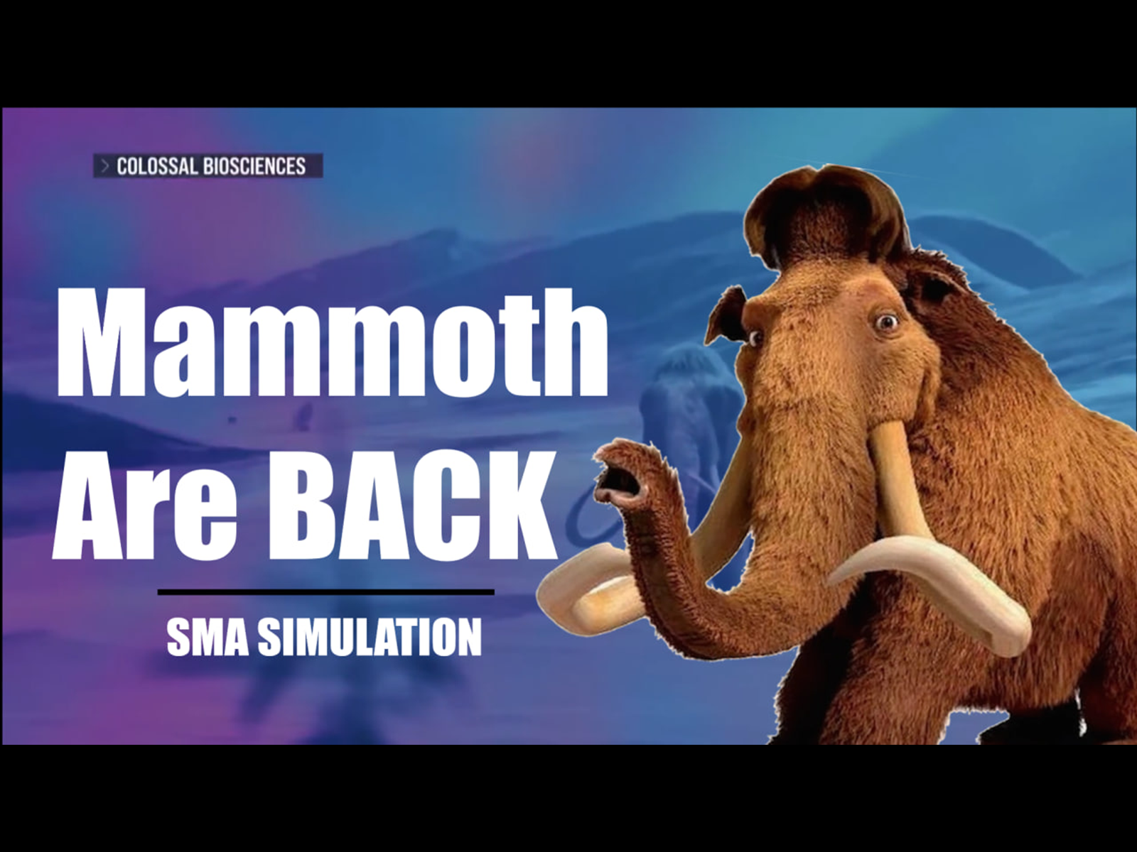 De-extinction of Woolly Mammoth