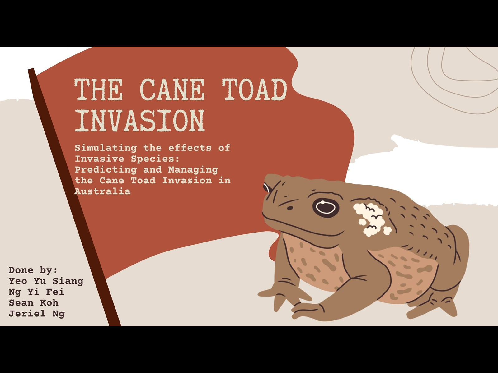Agent-Based Simulation of Invasive Species Dynamics - Predicting and Managing the Cane Toad Invasion in Australia
