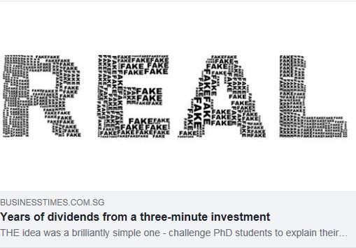Years of Dividends from a Three-minute Investment