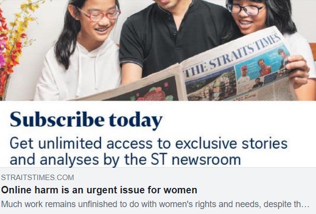 Online harm is an urgent issue for women