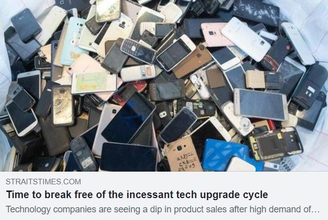 Time to break free of the incessant tech upgrade cycle