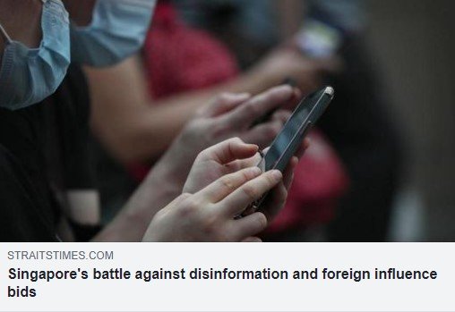 Singapores battle against disinformation and foreign influence bids