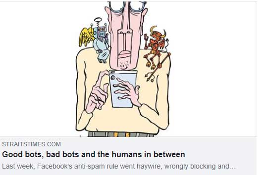 Good bots bad bots and the humans in between