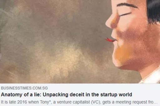 Anatomy of a lie Unpacking deceit in the startup world