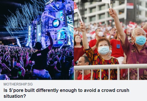 Is Spore built differently enough to avoid a crowd crush situation