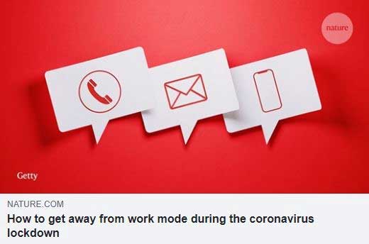 How to get away from work mode during the coronavirus lockdown