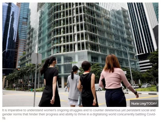Overcoming the challenges women face in the wake of Covid-19 and digital disruption