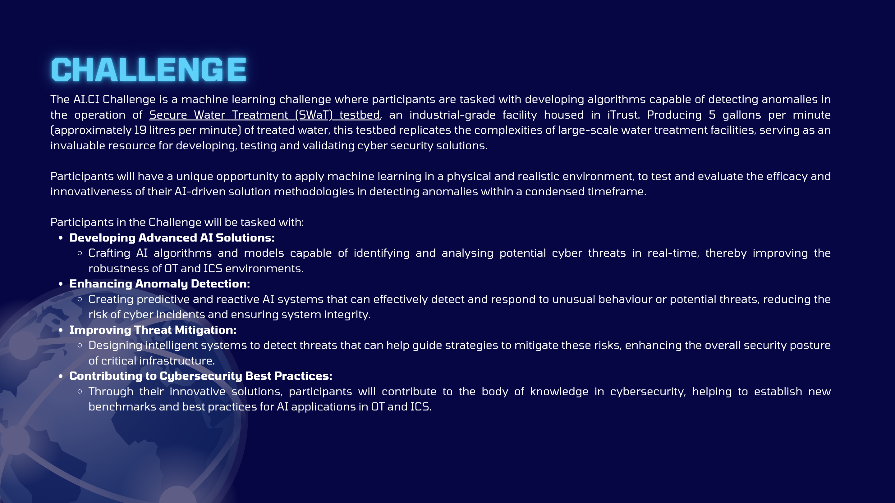 Challenge information for the CIAI Challenge 2024