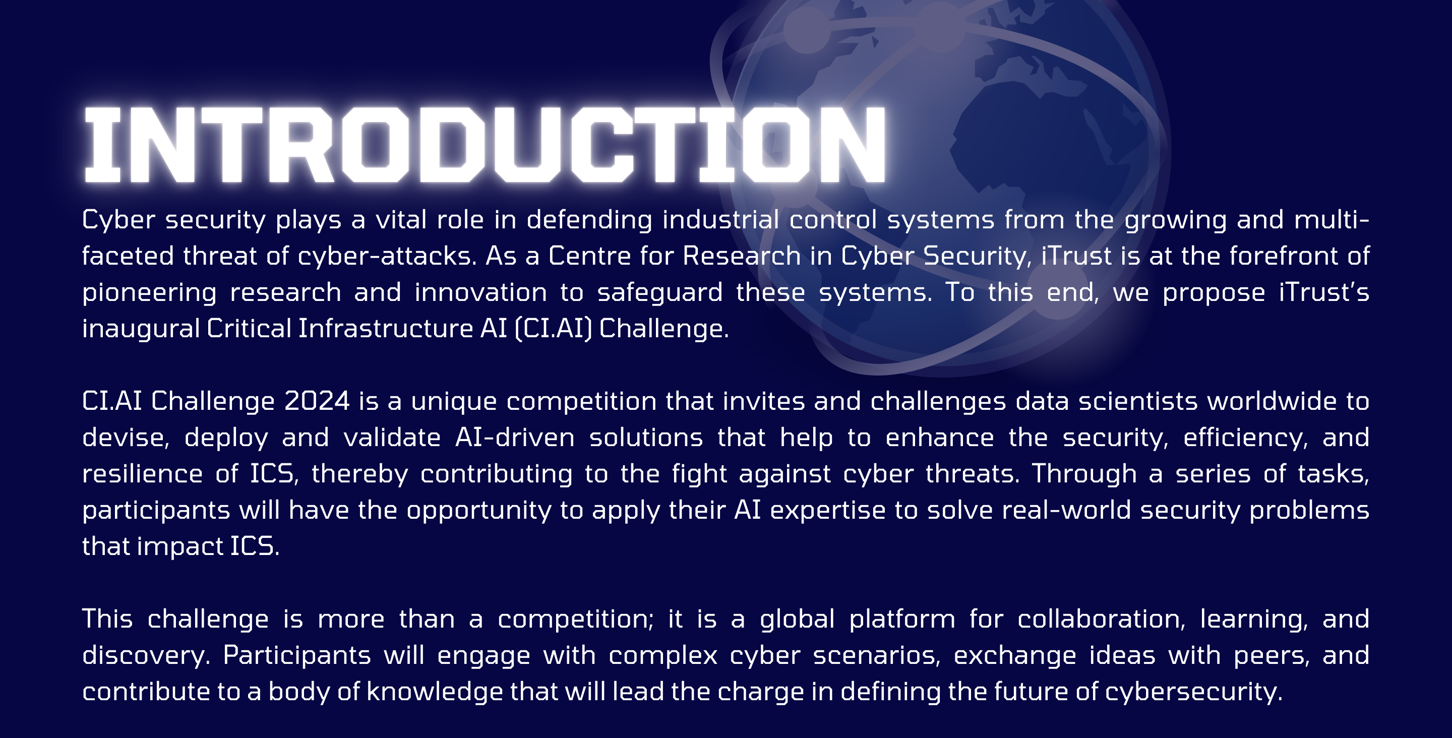 Introduction information for CIAI Challenge 2024