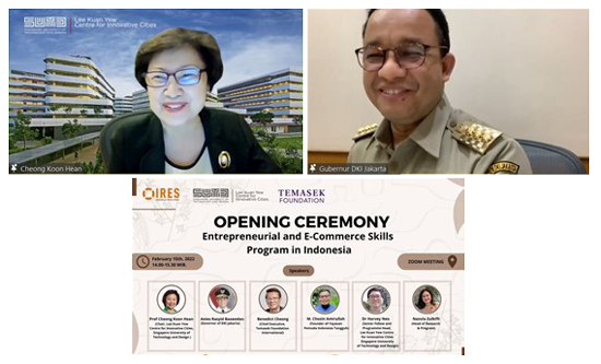 Opening Ceremony of Entrepreneurial and E-Commerce Skills Programme in Indonesia
