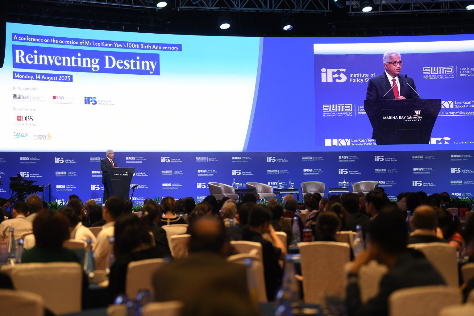 Reinventing Destiny  A Conference on the Occasion of Mr Lee Kuan Yews 100th Birth Anniversary