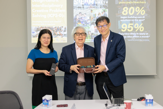 Visit by Prof Tommy Koh Ambassador-at-Large MFA