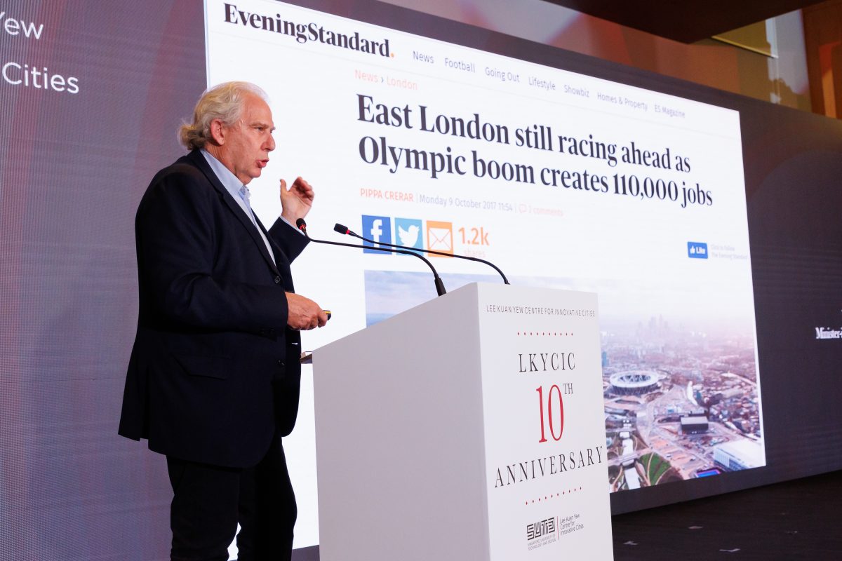 Public Lecture on Shaping Cities in an Urban Age by Professor Ricky Burdett