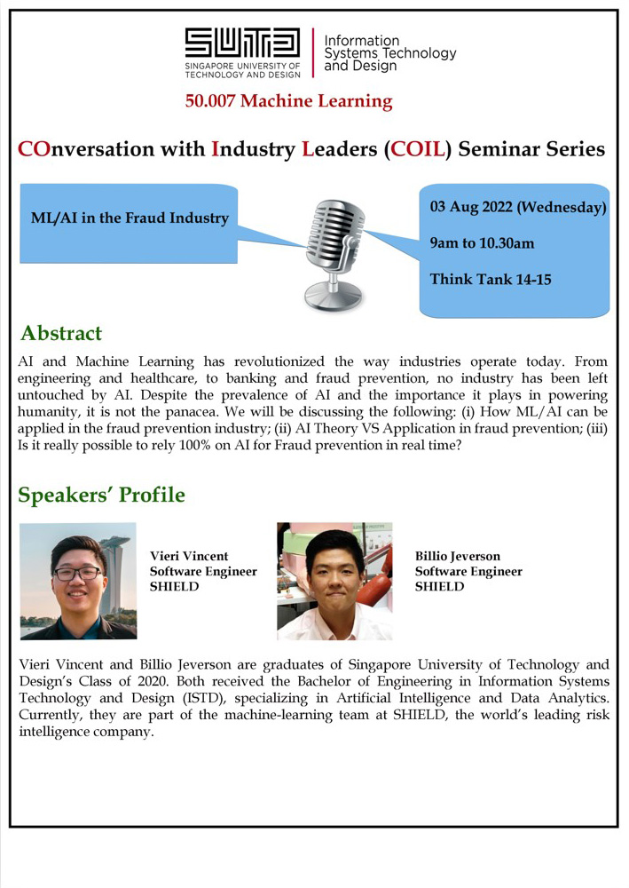 eDM of ISTD COIL Seminar Applied Information Retrieval by Billio Jeverson and Vieri Vincent