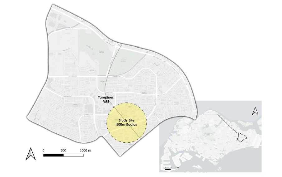 Strolling around a Singapore town What makes a neighbourhood ideal for walking