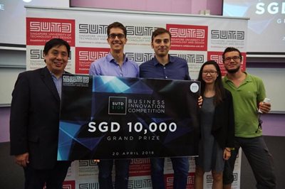 First MIT-inspired SUTD S10K Business Innovation Competition