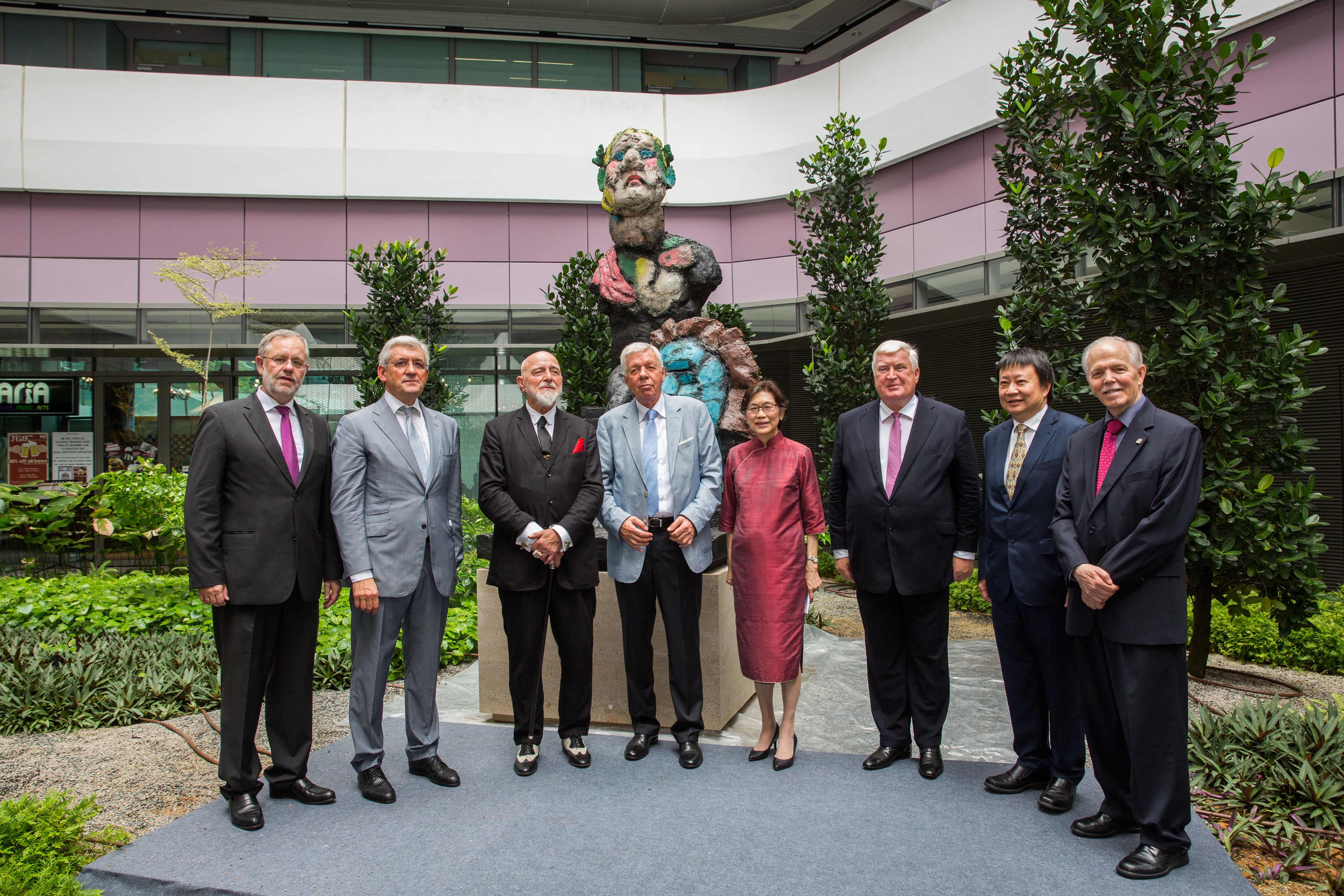 Driving Cross Cultural Dialogue Evonik Donates Beethoven Statue to Singapore