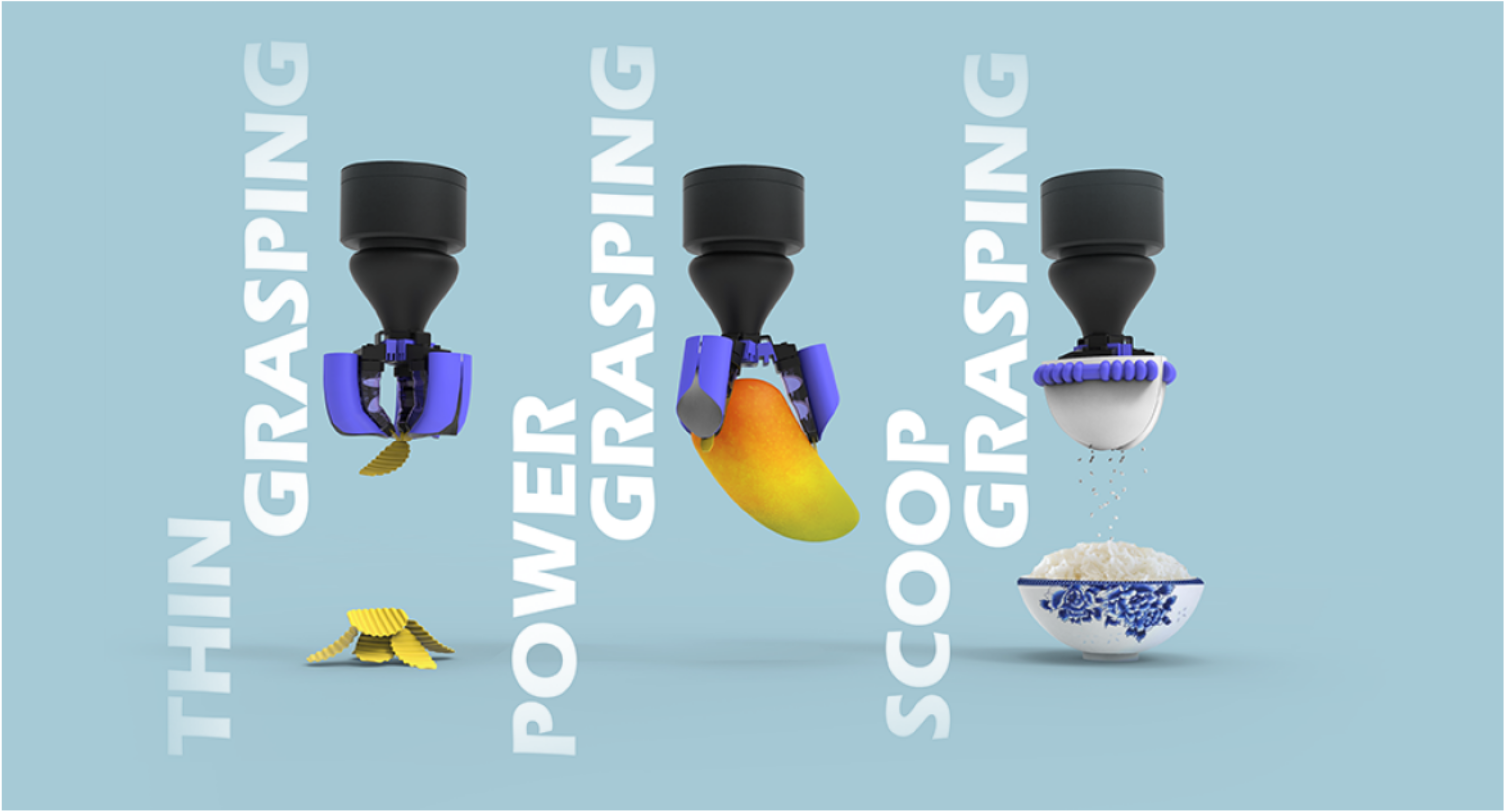 Reconfigurable workspace soft gripper