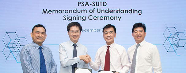 PSA and SUTD Collaborate to Grow Talent for Singapores Smart Port