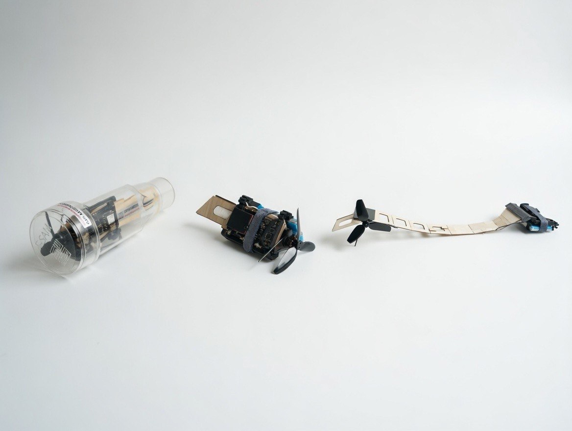 Foldable Single Actuator Monocopter F-SAM