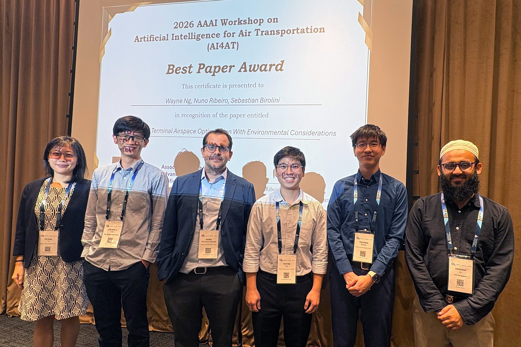 Best Paper Award at the 40th Annual AAAI Conference on Artificial Intelligence AAAI-26