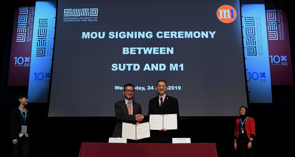 M1 and SUTD unveil joint research to advance 5G robotics technology and innovation