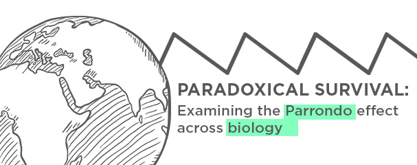 Paradoxical Survival Examining the Parrondo effect across biology