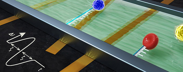 Simultaneous measurement of biophysical properties and position of single cells in a microdevice