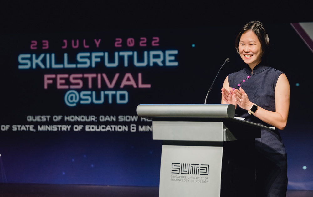 SUTD hosted SkillsFuture FestivalSUTD Equipping Singapores workforce for the future economy