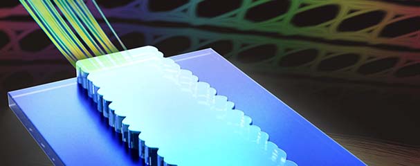 Chip-based dispersion compensation for faster fibre internet